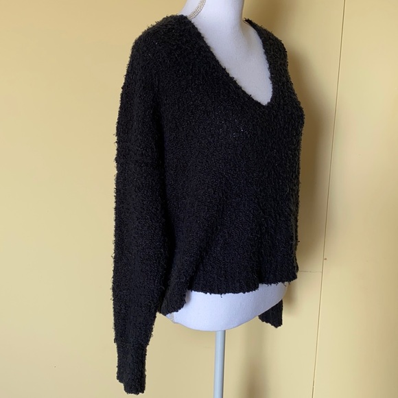 Free people black sweater comfy size XS - Picture 6 of 10